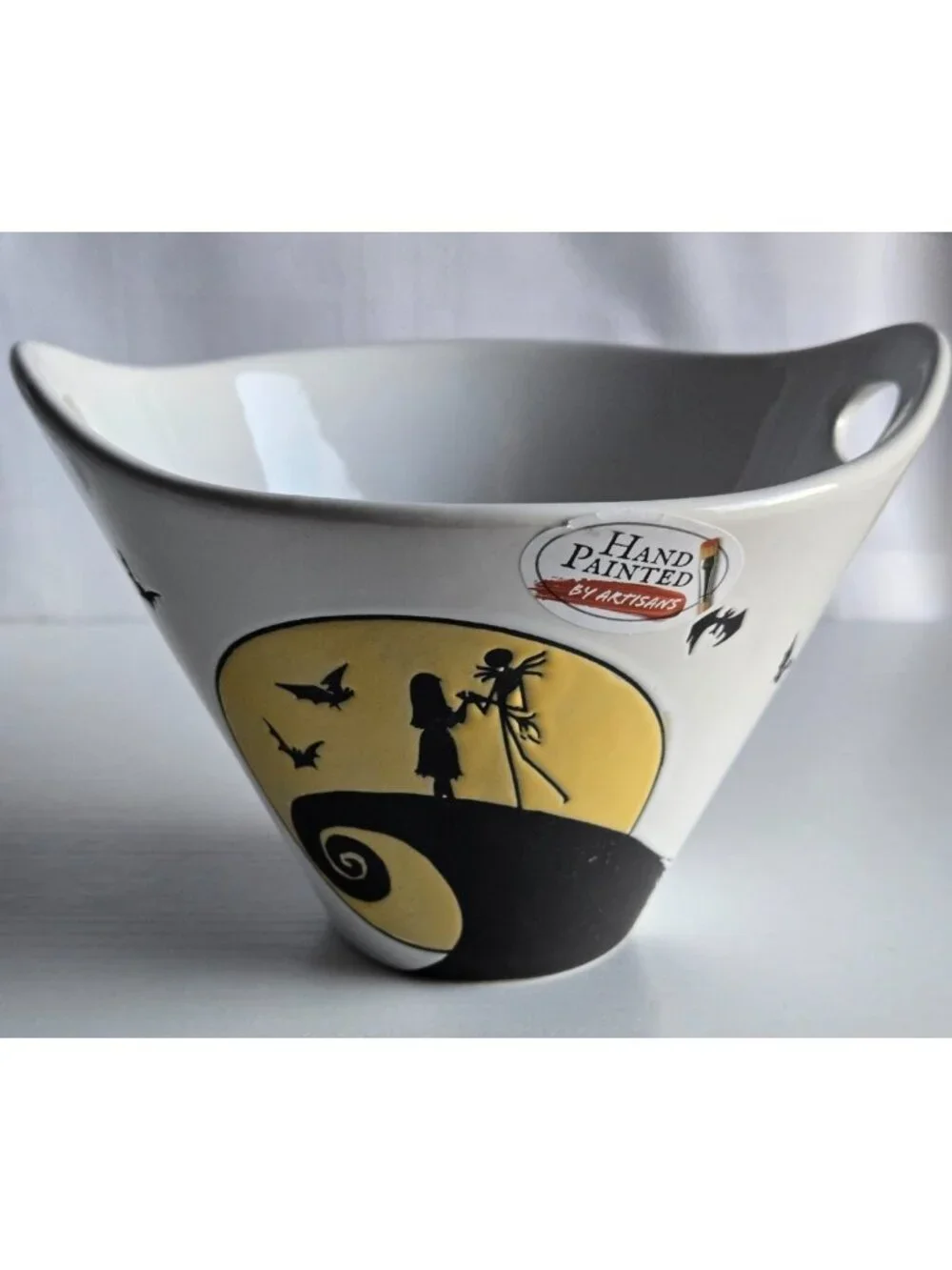 Disney Nightmare Before Christmas Jack Skellington Ramen Noodle Bowl Halloween